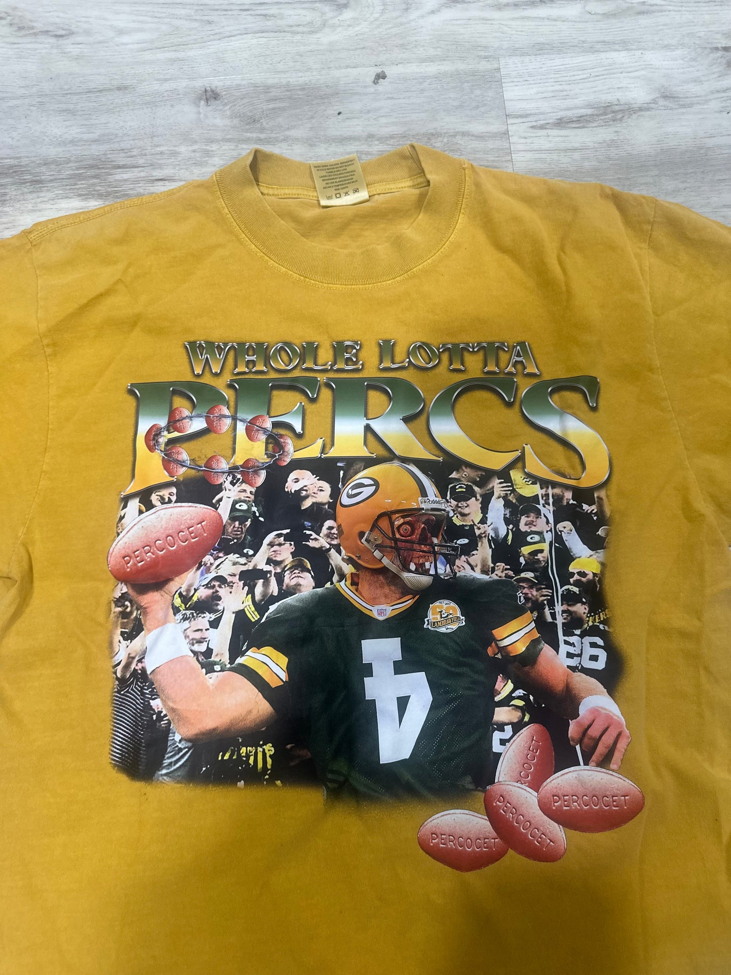 Whole Lotta Percs QB tee