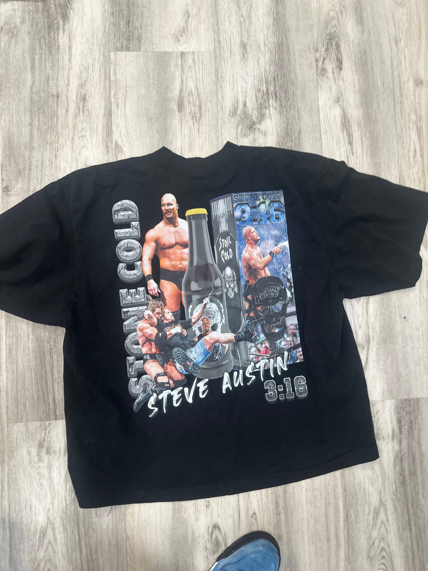 Stone Cold Is Over tee in black