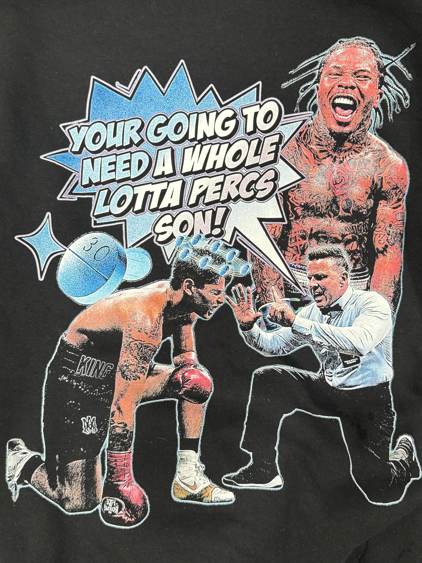 Whole Lotta Percs Hoodie Black