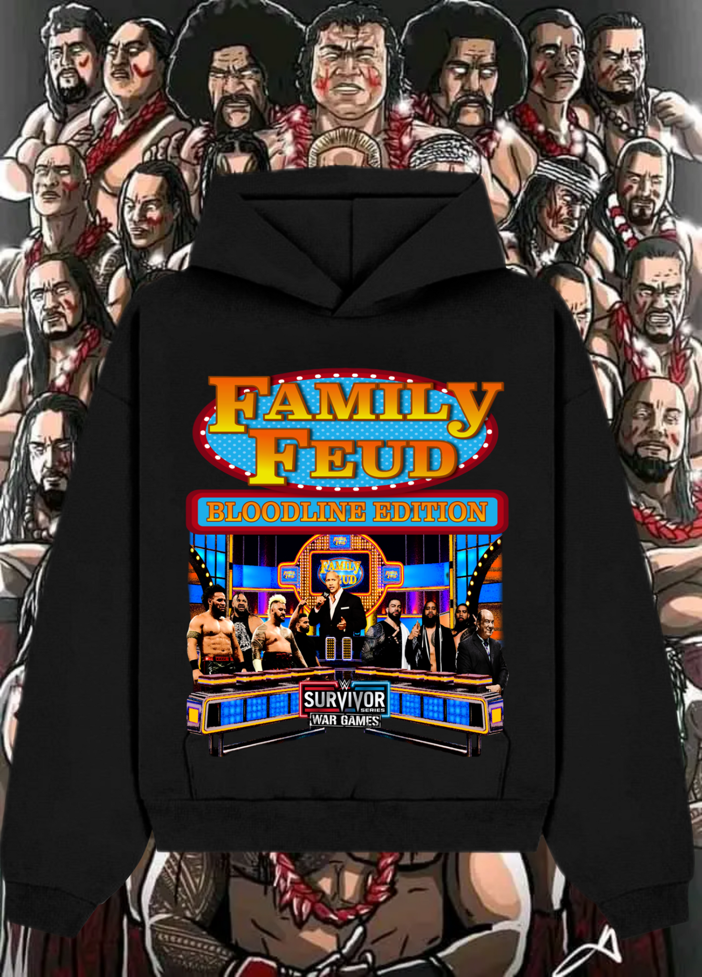 WWE The Bloodline/Family Feud tee