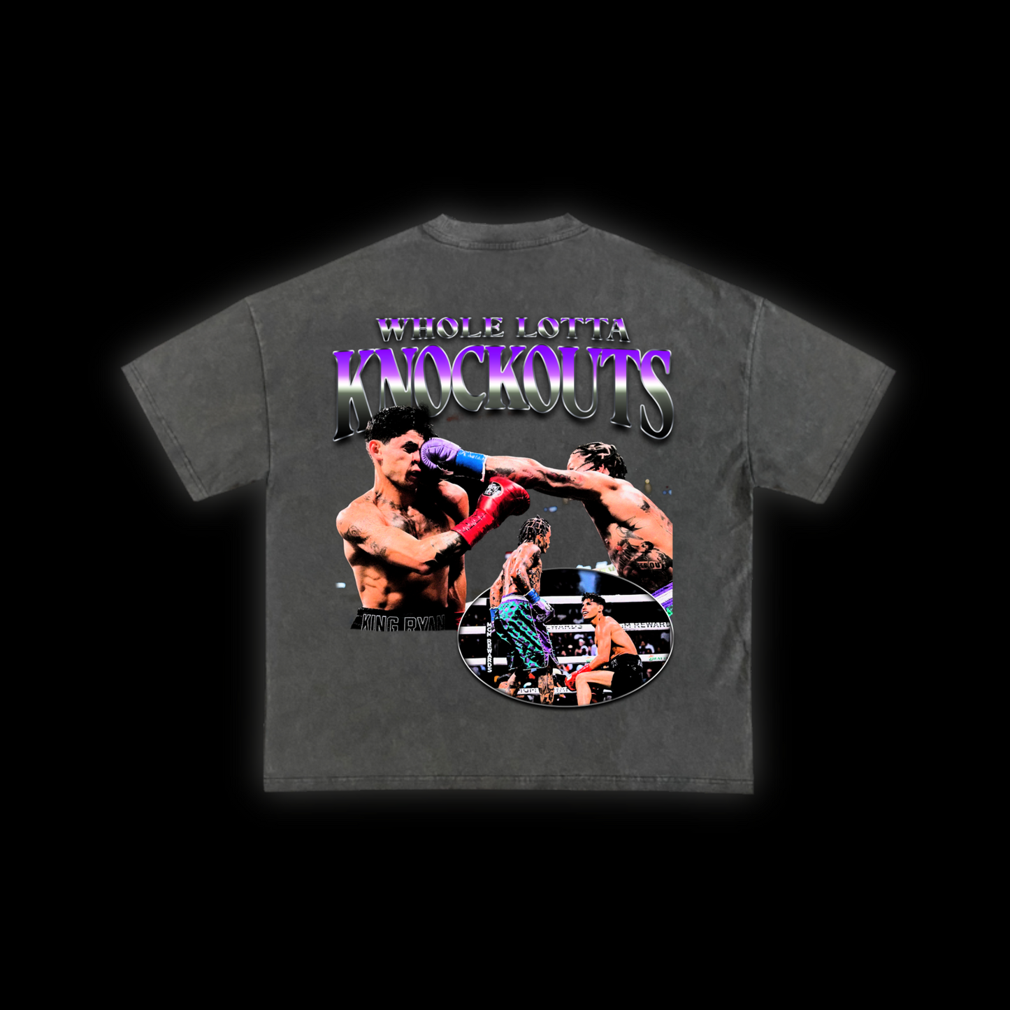 Whole Lotta Knockouts tee(Shadow Grey)