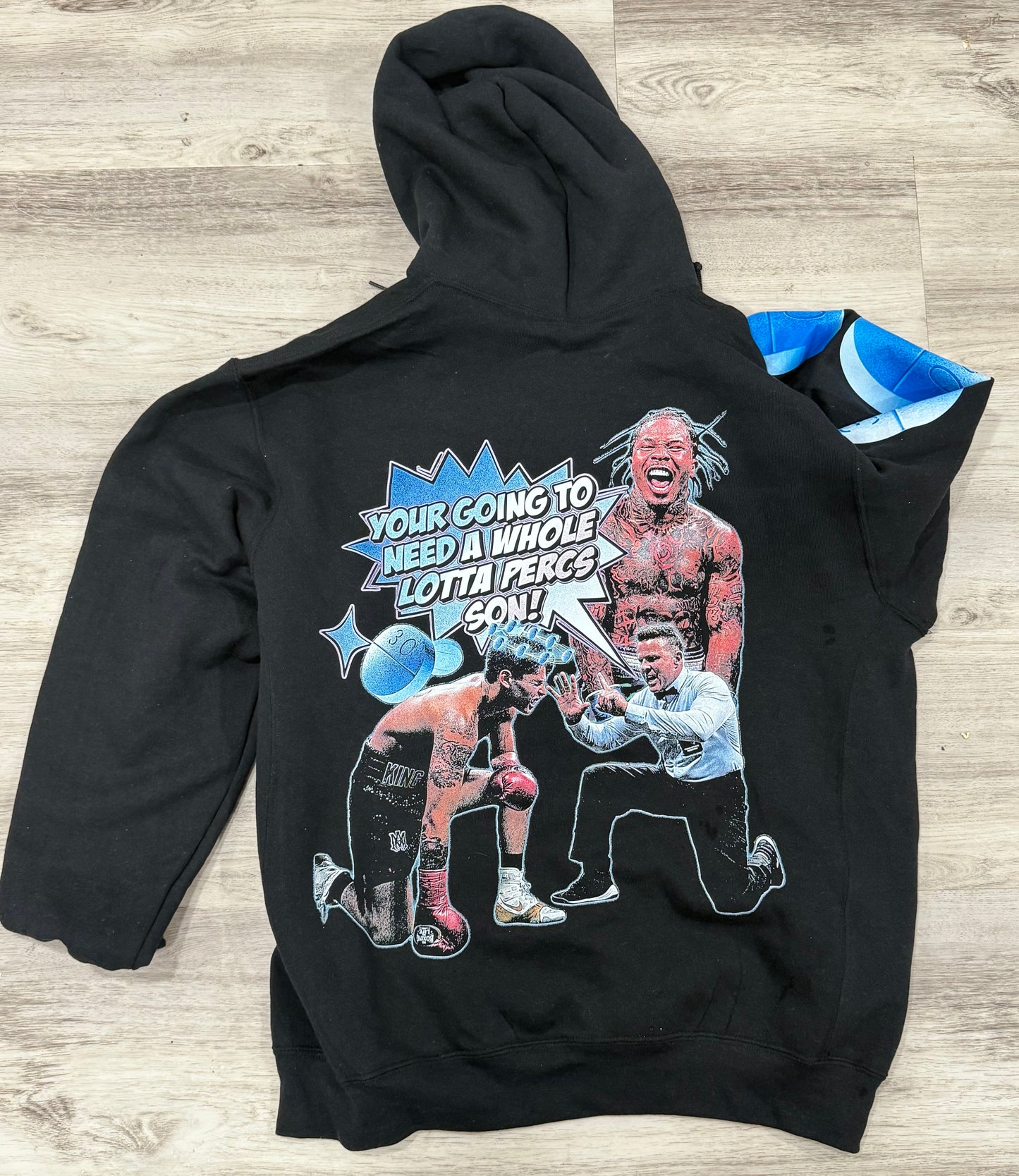 Whole Lotta Percs Hoodie Black