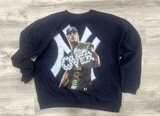 Rock Over Yankees Crewneck Sweatshirt