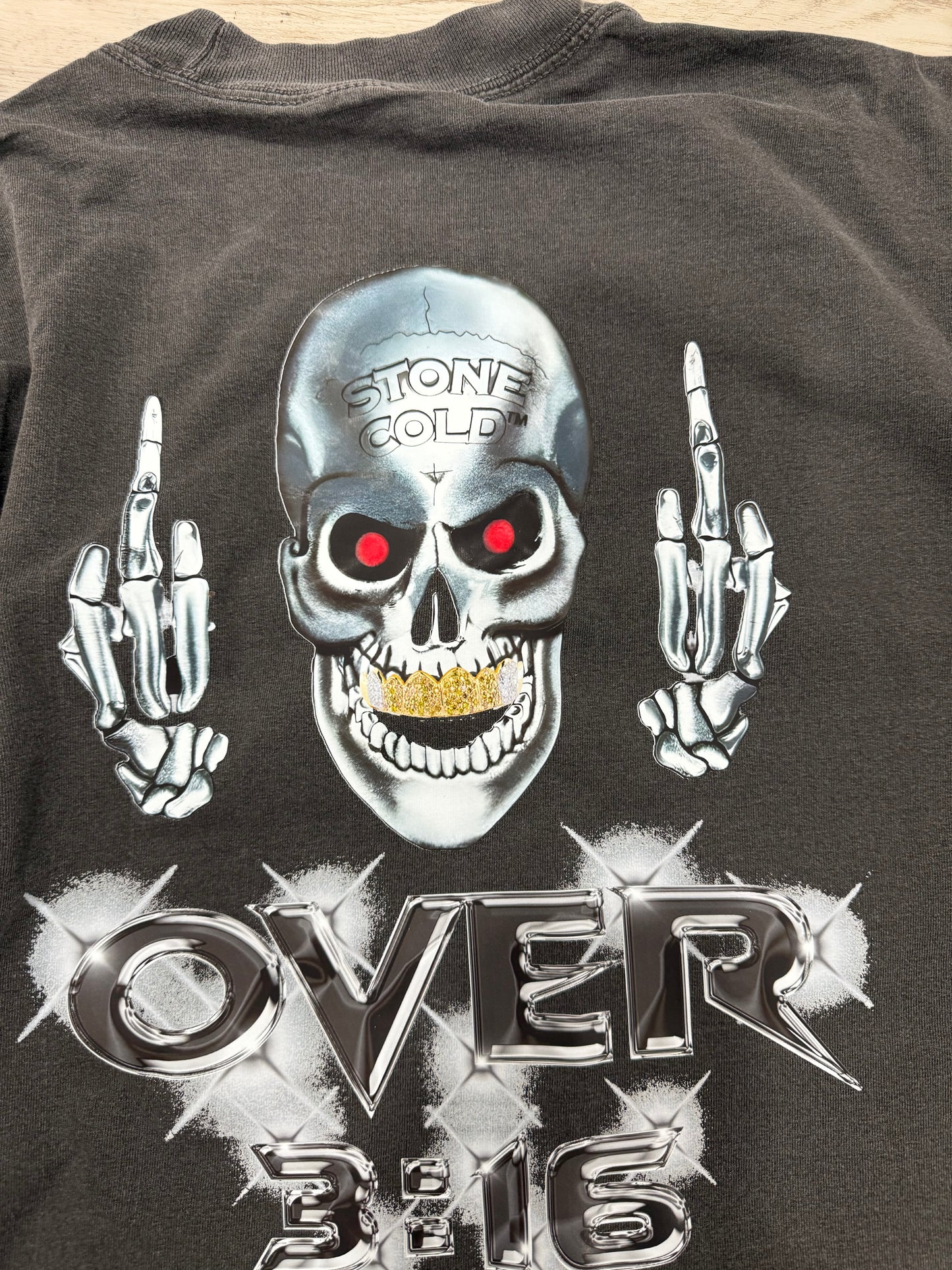 Oversized Dropshoulder Stone Cold Is Over Tee