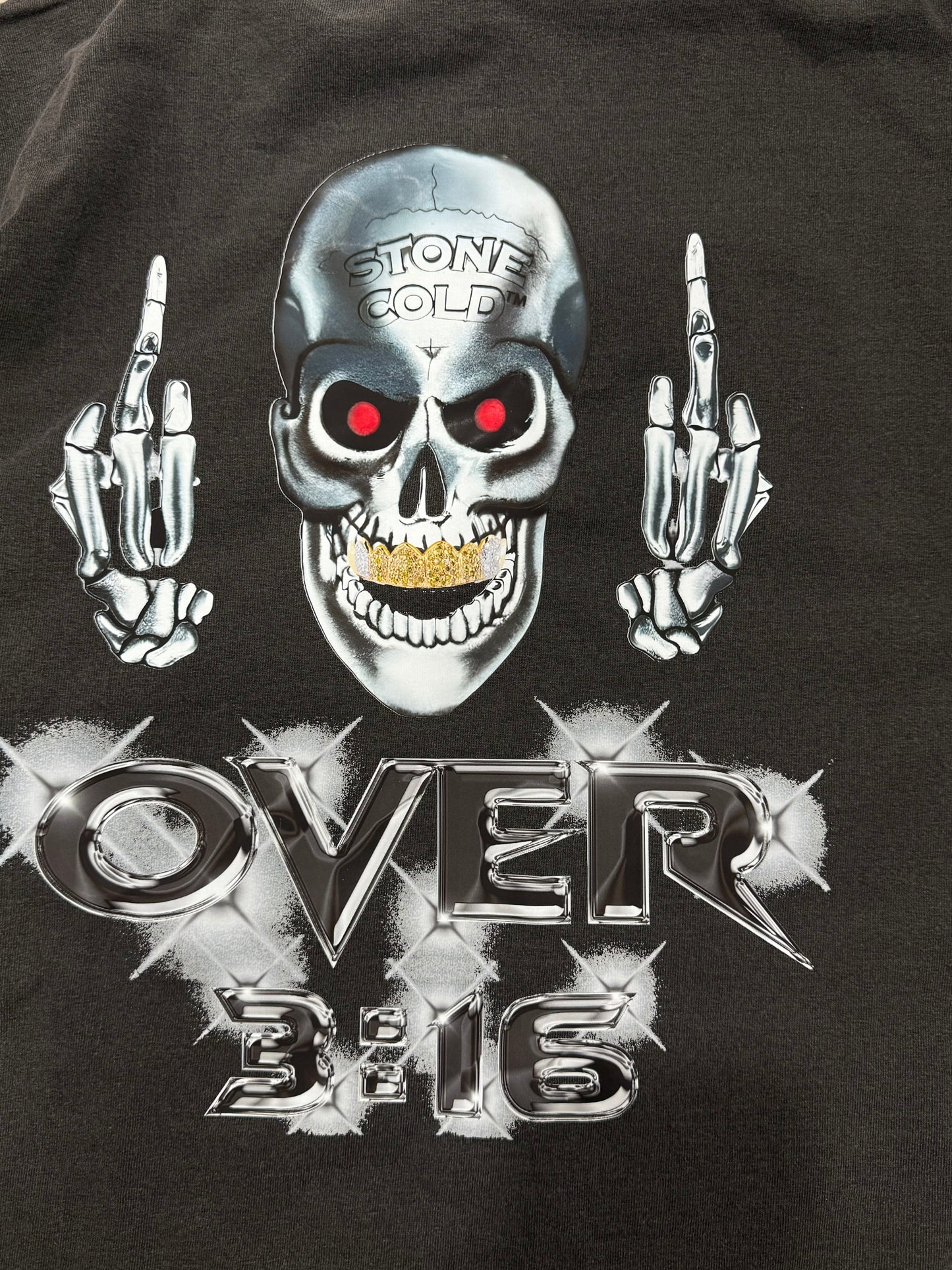 Oversized Dropshoulder Stone Cold Is Over Tee