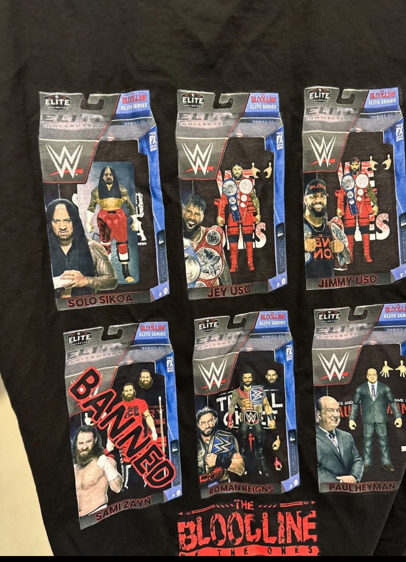 Bloodline/Sami Zayn Banned tee