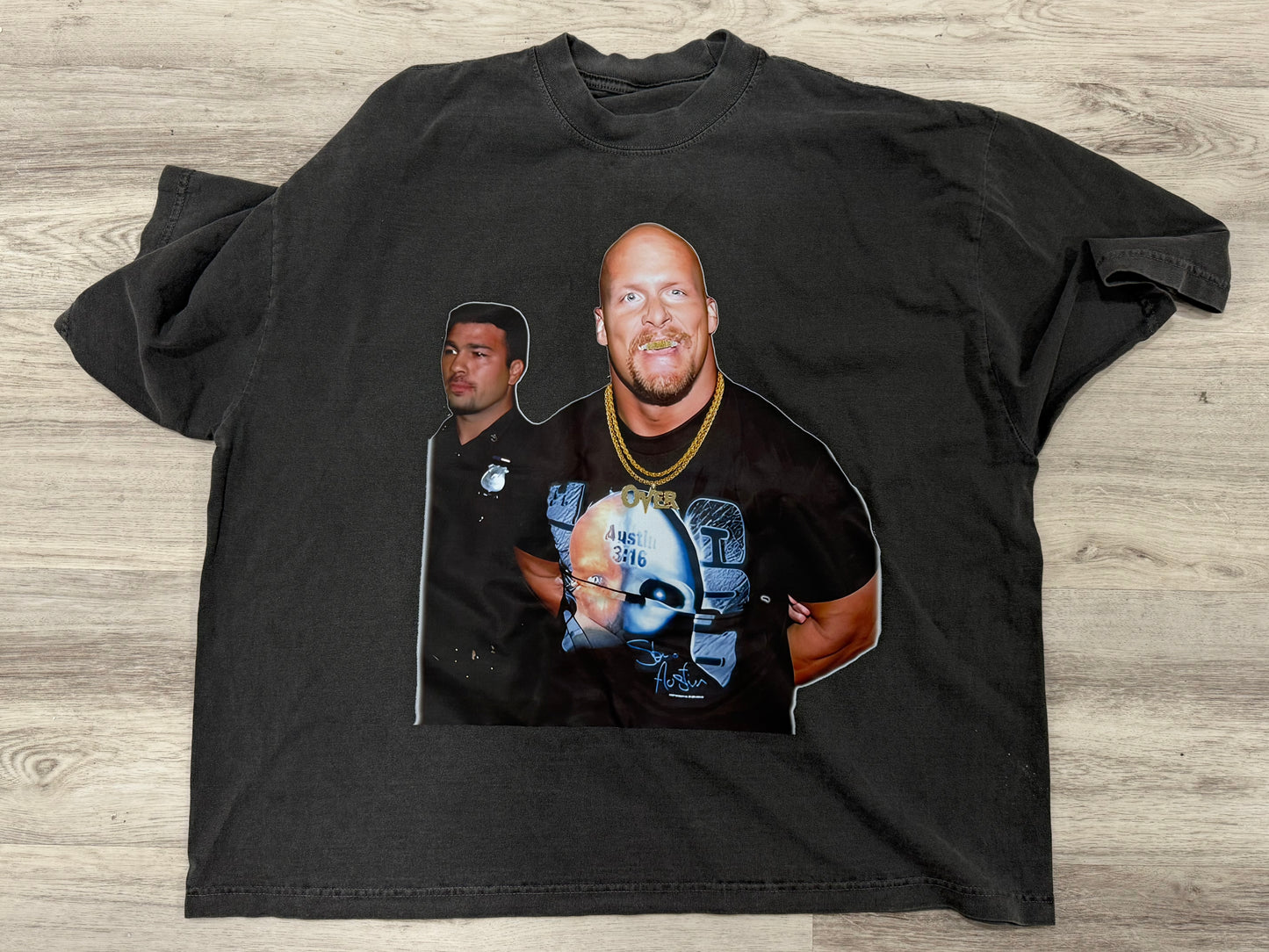 Oversized Dropshoulder Stone Cold Is Over Tee